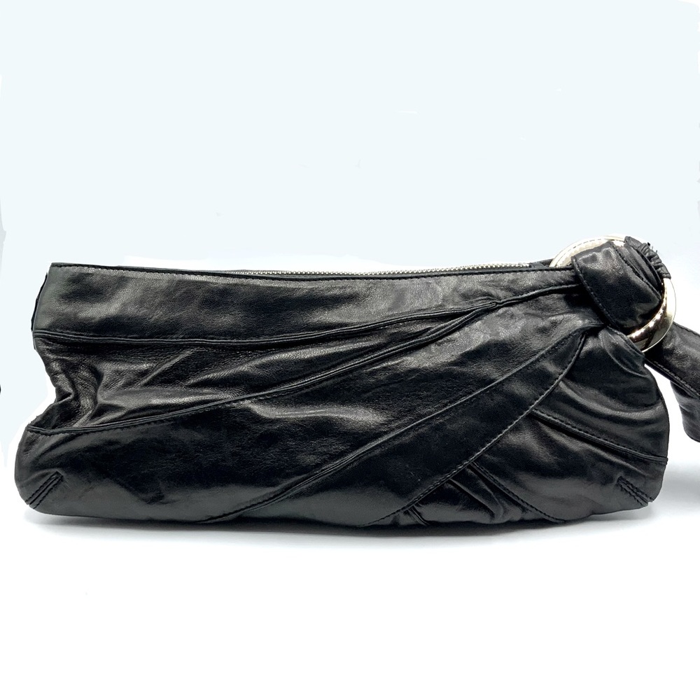 Kooba Brand Leather Black Clutch - Like New!